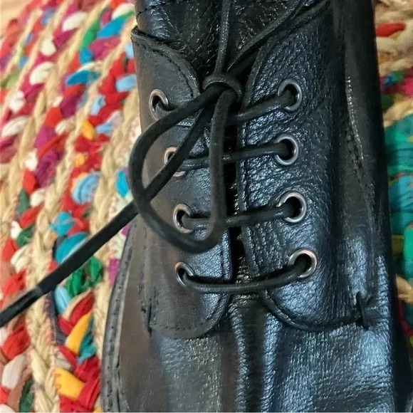 NWOT Moma  black leather shoes made in Italy - Picture 3 of 7